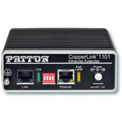 Patton CopperLink 1101 PoE Extender con cavo a 2 fili