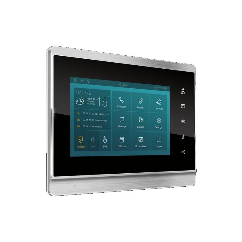Akuvox IT81 monitor touch screen 7" per videocitofono IP
