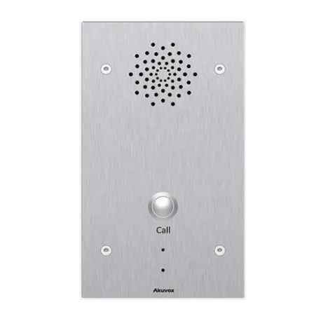 Akuvox E21A Citofono IP in acciaio 1 tasto 2 relè IP65