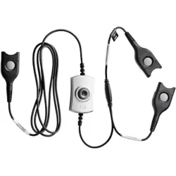 Training cable: 2 x easydisconnect to easydisconnect open microphone and open speaker on both the trainee and trainer side, with