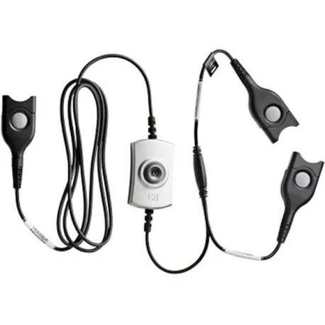 Training cable: 2 x easydisconnect to easydisconnect open microphone and open speaker on both the trainee and trainer side, with