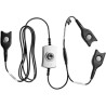 Training cable: 2 x easydisconnect to easydisconnect open microphone and open speaker on both the trainee and trainer side, with