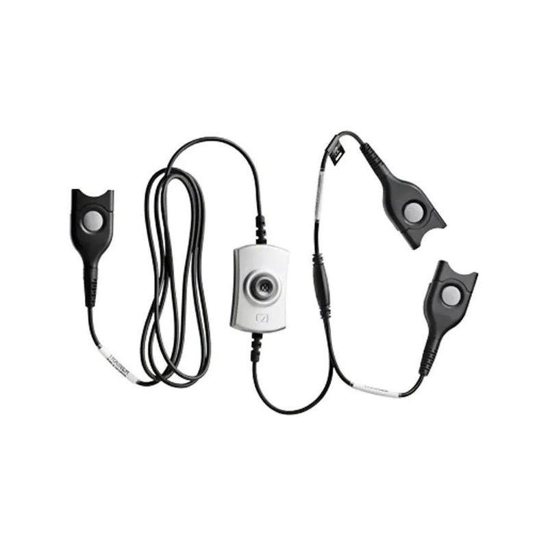 Training cable: 2 x easydisconnect to easydisconnect open microphone and open speaker on both the trainee and trainer side, with