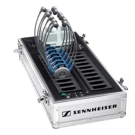Sennheiser valigia EZL 2020-20L trasporto e ricarica tourguide HDE EK