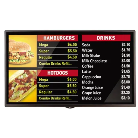 Monitor Full HD 55" LG 55SM5D (signage SM5D)