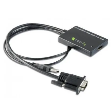Convertitore da VGA e Audio USB a HDMI