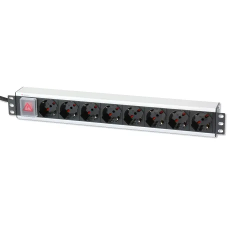 Multipresa per rack 19'' 8 posti con interruttore