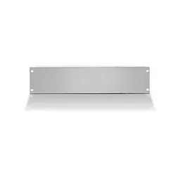Pannello Cieco per Armadi Rack 19'' Grigio 3 Unit&agrave;
