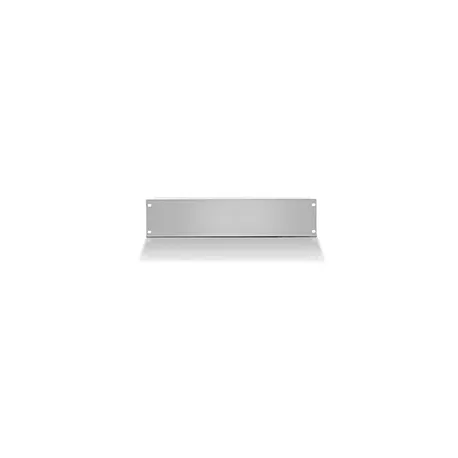 Pannello Cieco per Armadi Rack 19'' Grigio 3 Unit&agrave;