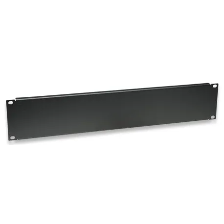 Pannello Cieco per Armadi Rack 19'' Nero 2 Unit&agrave;