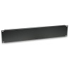 Pannello Cieco per Armadi Rack 19'' Nero 2 Unit&agrave;