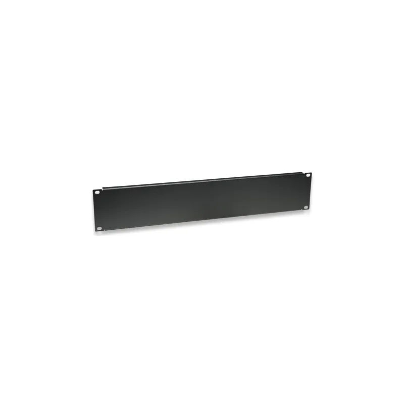 Pannello Cieco per Armadi Rack 19'' Nero 2 Unit&agrave;