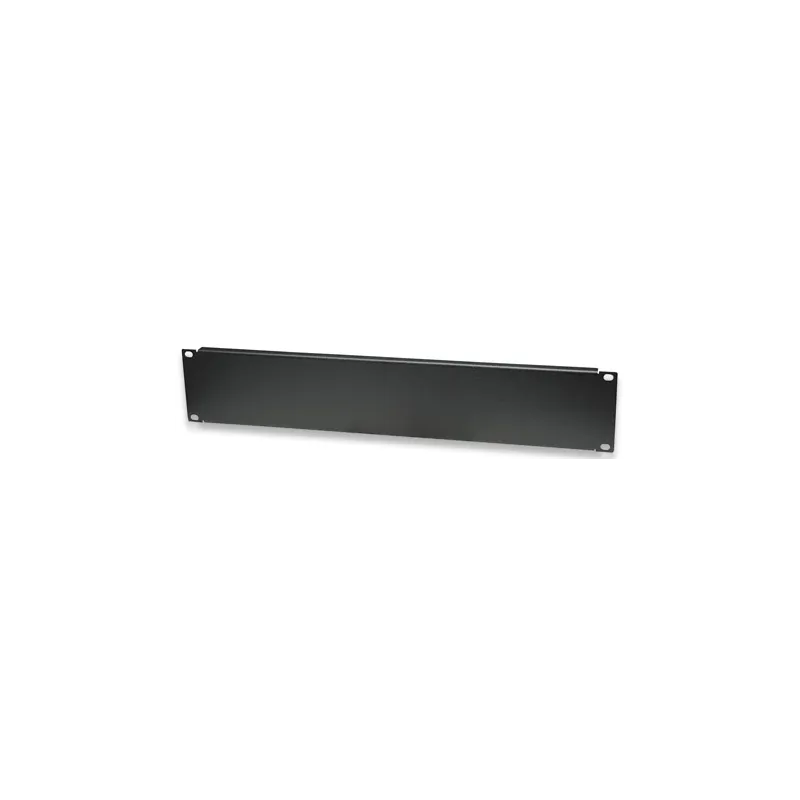 Pannello Cieco per Armadi Rack 19'' Nero 2 Unit&agrave;
