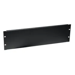 Pannello Cieco per Armadi Rack 19'' Nero 3 Unit&agrave;