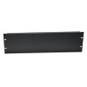Pannello Cieco per Armadi Rack 19'' Nero 3 Unit&agrave;
