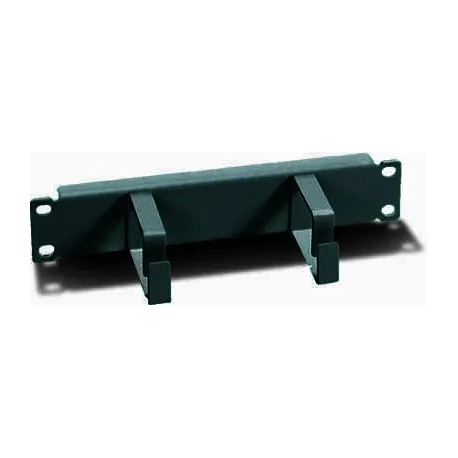 Pannello Passacavi 1U per Armadio 10'' Nero