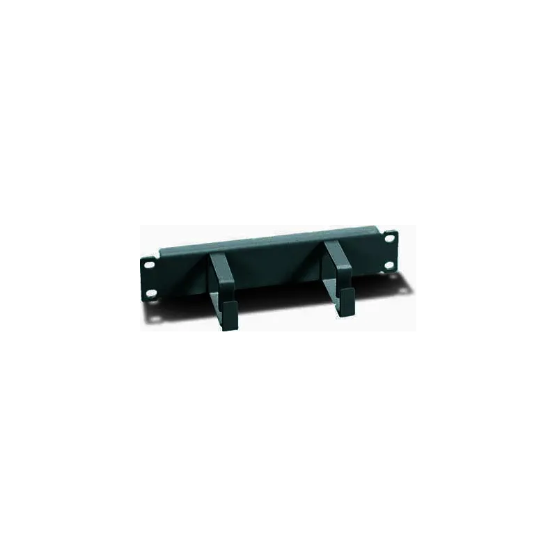 Pannello Passacavi 1U per Armadio 10'' Nero