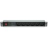 Multipresa 6 Posti Rack 19'' con Protezione e Interruttore