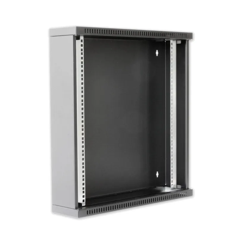 Armadio Rack 19'' Flat a muro p.30cm 12 unit&agrave; sezione unica Grigio