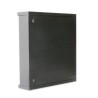 Armadio Rack 19'' Flat a muro p.30cm 12 unit&agrave; sezione unica Grigio