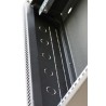 Armadio Rack 19'' Flat a muro p.30cm 12 unit&agrave; sezione unica Grigio