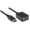 Adattatore DisplayPort DP M a VGA F