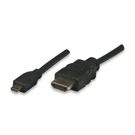 Cavo HDMI Highspeed con Ethernet Channel 1.4 A M/ Micro D M, 3 m
