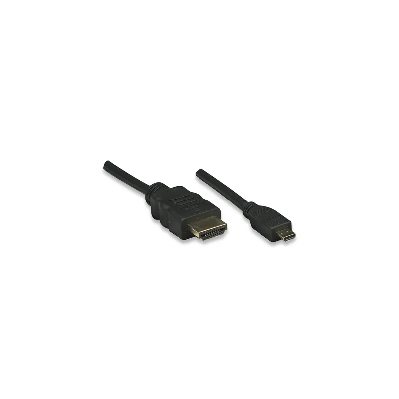 Cavo HDMI Highspeed con Ethernet Channel 1.4 A M/ Micro D M, 3 m