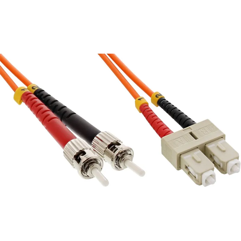 Cavo Fibra Ottica SC/ST 50/125 Multimodale 20 m OM2