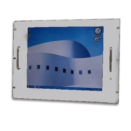 Monitor LCD 17'' per Rack 19'' 8 Unit&agrave; Grigio