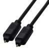 Cavo audio ottico digitale Toslink (SPDIF)  2 mt. ø  5 mm