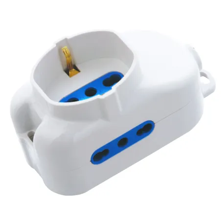 Multipresa 2 Posti Italiana Bipasso / 1 Schuko