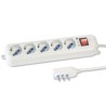 Multipresa 5 Posti Italiana Bipasso / Schuko Spina Angolata