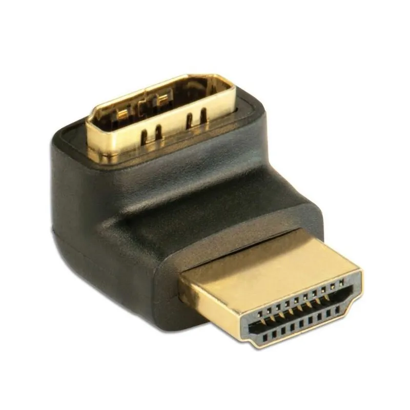 Adattatore HDMI M/F 90&deg; verso il basso