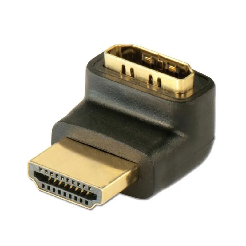 Adattatore HDMI M/F 90&deg; verso il basso