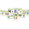 Supporto a Muro per TV LED LCD 23''-55'' Inclinabile Nero