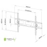 Supporto a Muro per TV LED LCD 40-65'' Inclinabile