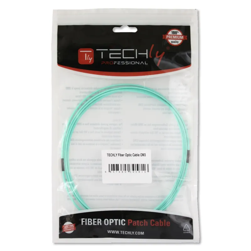 Cavo Fibra Ottica LC/LC 50/125 Multimodale 2 m OM3