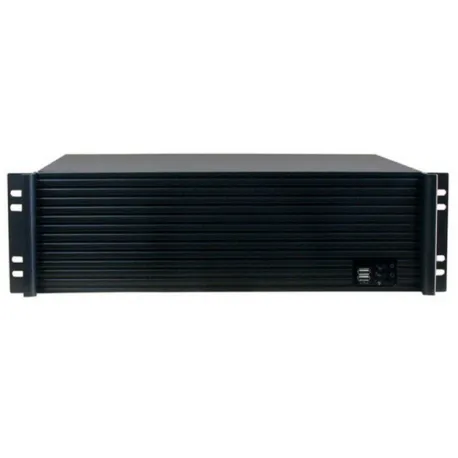 Chassis Industriale da Rack 19'' 3U Ultra Compatto Nero
