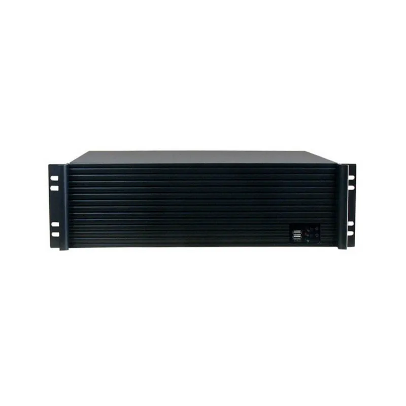 Chassis Industriale da Rack 19'' 3U Ultra Compatto Nero