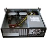 Chassis Industriale da Rack 19'' 3U Ultra Compatto Nero