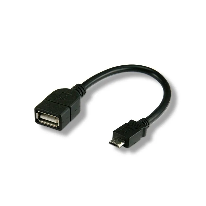 Cavo USB 2.0 OTG A Femmina / Micro B Maschio 0.2 m 