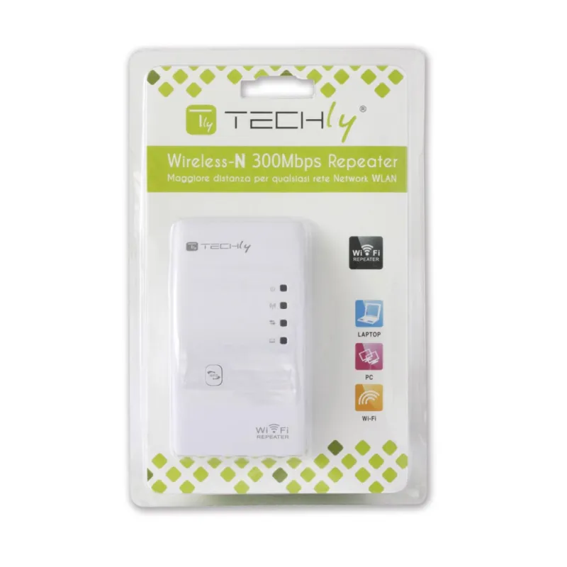 Ripetitore Wireless 300N (Range Extender) con WPS