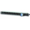 Multipresa 6 posti da rack 19'' con magnetotermico 1 HE