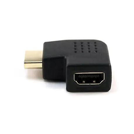 Adattatore HDMI Maschio / Femmina Angolato 90&deg;
