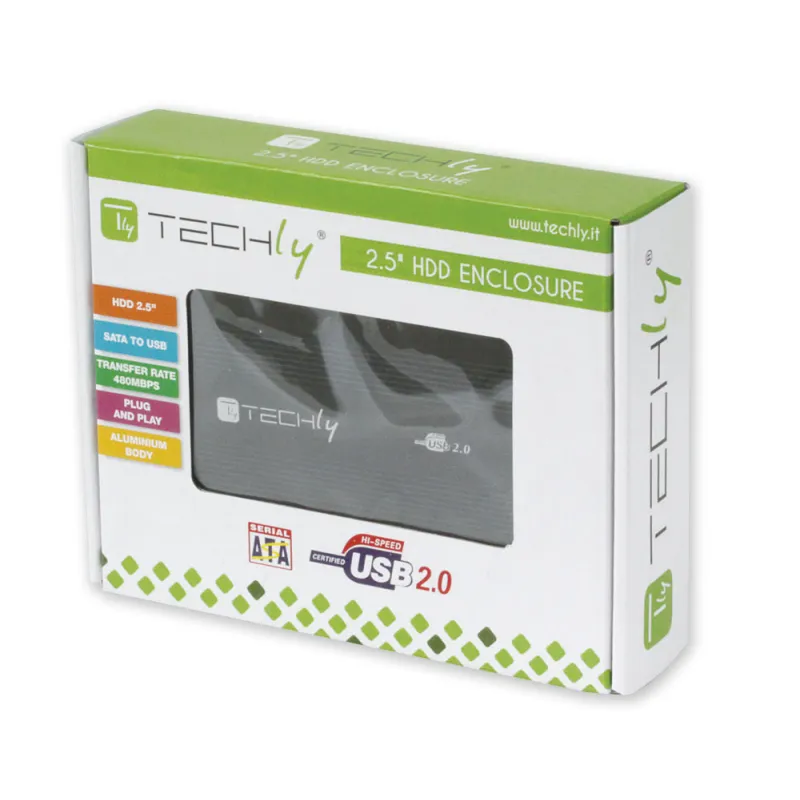  Box esterno HDD/SSD SATA 2.5'' USB 3.0