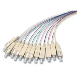Set 12 Pigtail SC 50/125&micro;, OM3