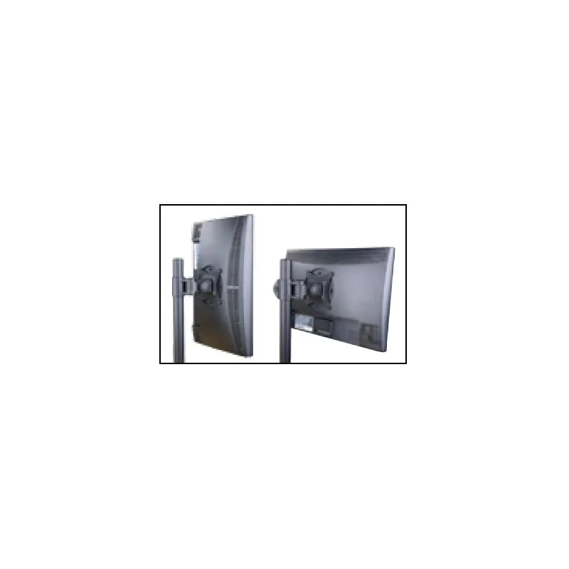Supporto da scrivania per 2 Monitor 13-27'' con morsetto 
