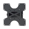Supporto a muro per TV LED LCD 17'' - 37'' inclinabile nero