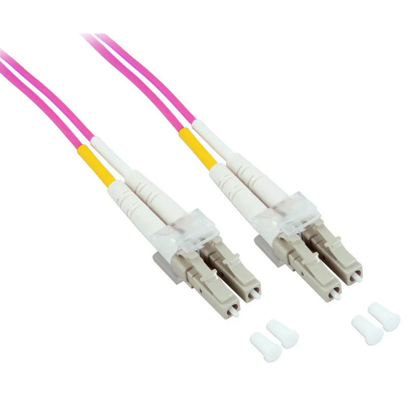 Cavo Fibra Ottica LC/LC 50/125 Multimodale 1 m OM4